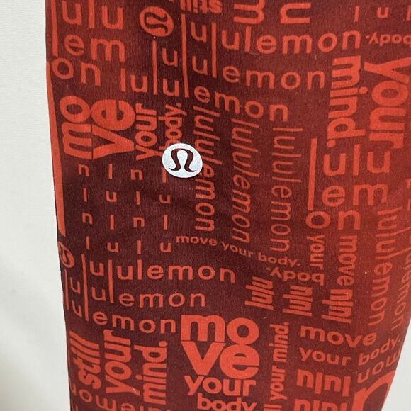 Lululemon Wunder Train Contour Fit HR Tight Ombre Red Multi Size : 8 - Picture 10 of 10